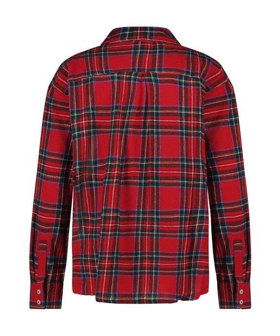Блуза пижамная   Jacket Flannel LS Twill C 204475 - фото 6