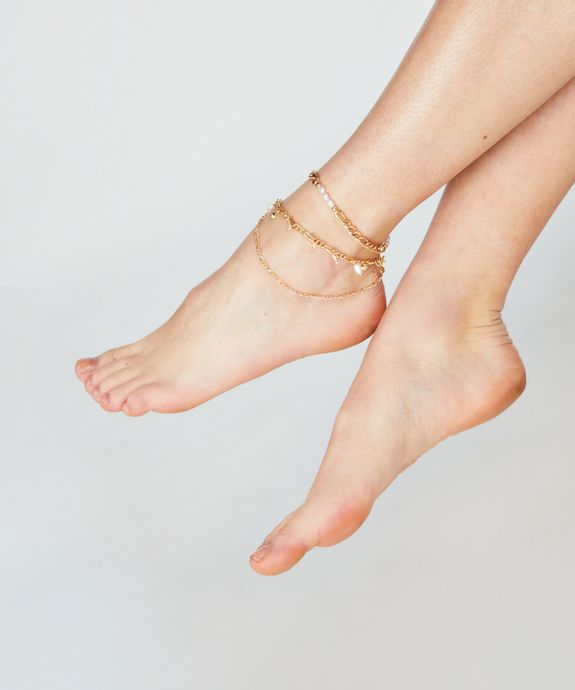 Декоративная цепочка на ногу Jean Summer Beaded Ankle 202418