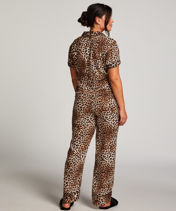 Брюки пижамные   Pant Satin Leopard 203261 - фото 3