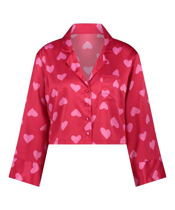 Блузка   Jacket LS Satin Hearts 204177 - фото 6
