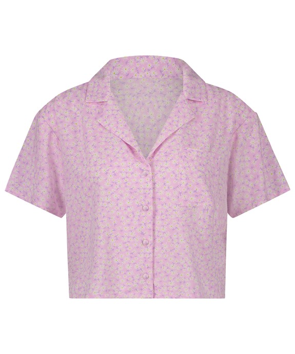 Блуза пижамная жен. ткан. Jacket SS Vis Little Dais 205134