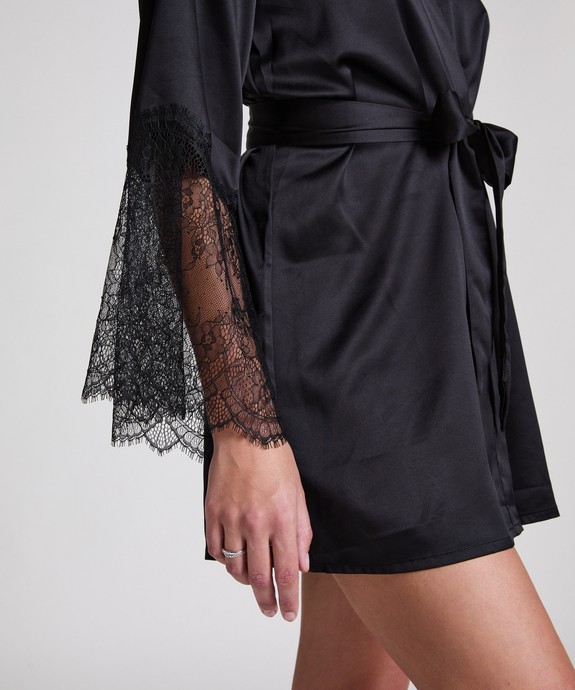 Халат  швейный Kimono Satin Lace 207210 - фото 2