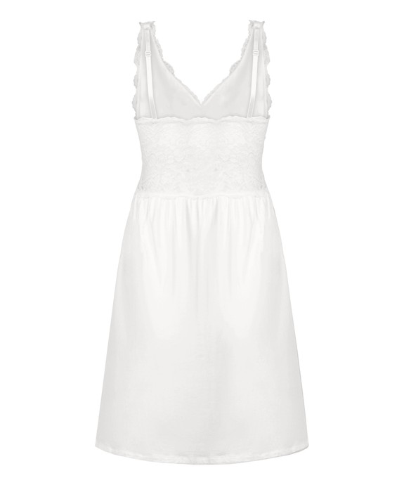 Ночная сорочка жен. трикотаж. Slip Dress Jersey Lace Nova 207218 - фото 5