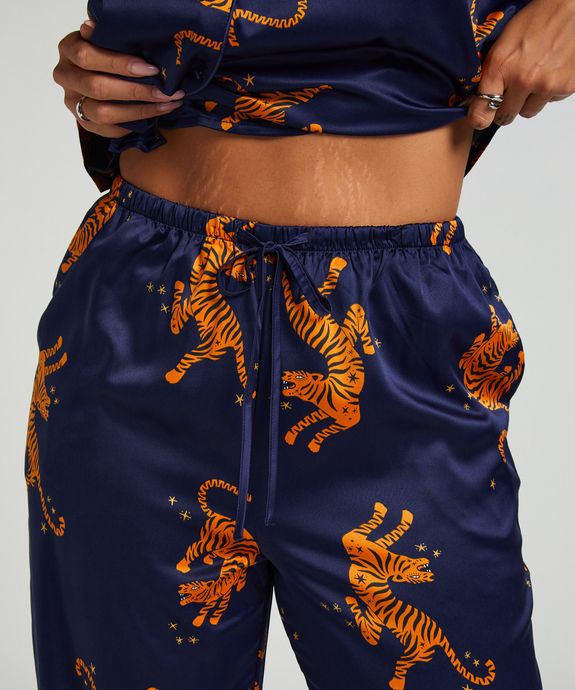 Брюки домашние   Pant Satin Print 300548 - фото 2