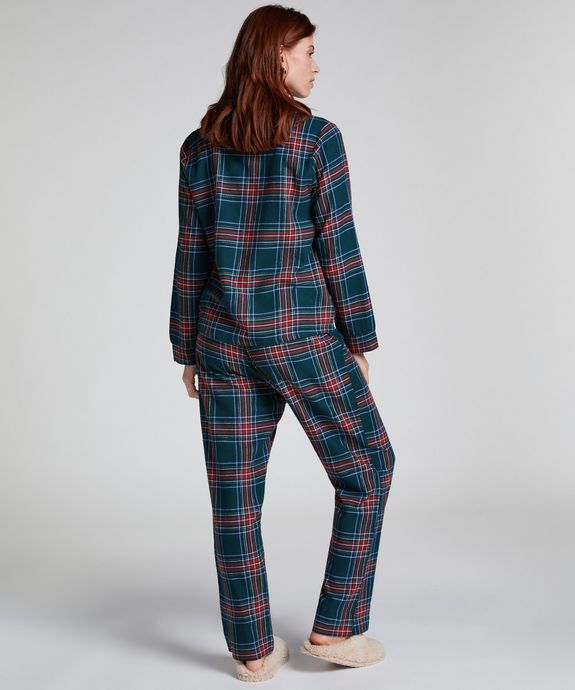 Комплект   (блузка, брюки) PJ LS Flannel Twill Check 300555 - фото 3