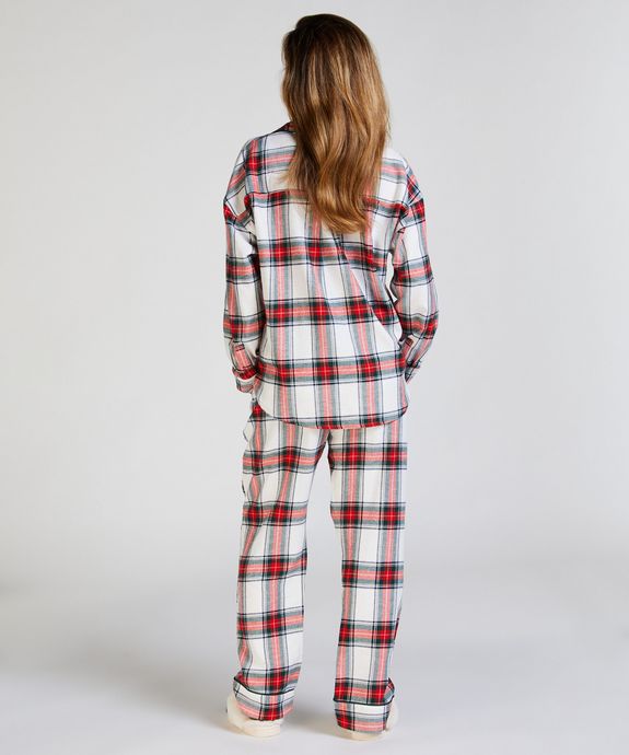 Брюки домашние   Pant Flannel Straight Check 300557 - фото 3