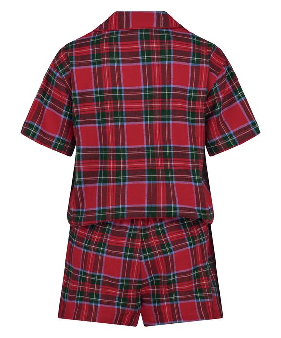 Комплект   (блузка, шорты) PJ Short Flannel Twill Check 300633 - фото 5