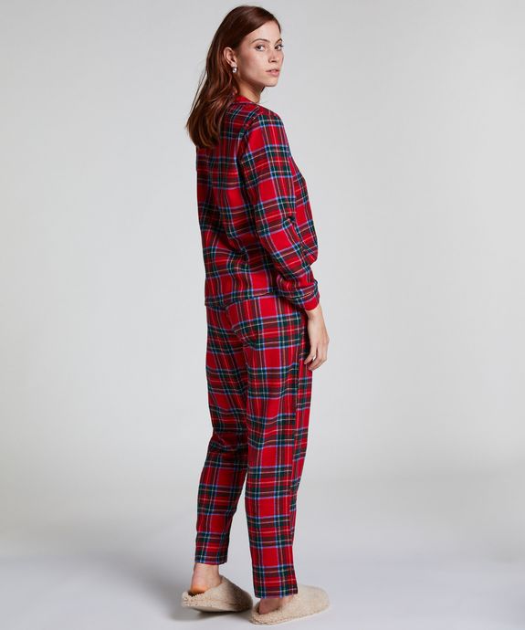 Комплект   (блузка, брюки) PJ LS Flannel Twill Check 300636 - фото 3