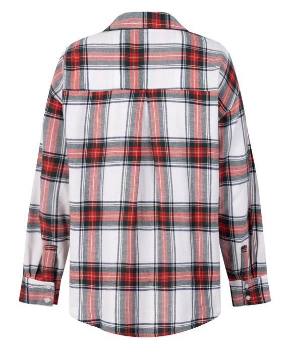 Блузка домашняя   Jacket Flannel LS Twill Check 300644 - фото 5