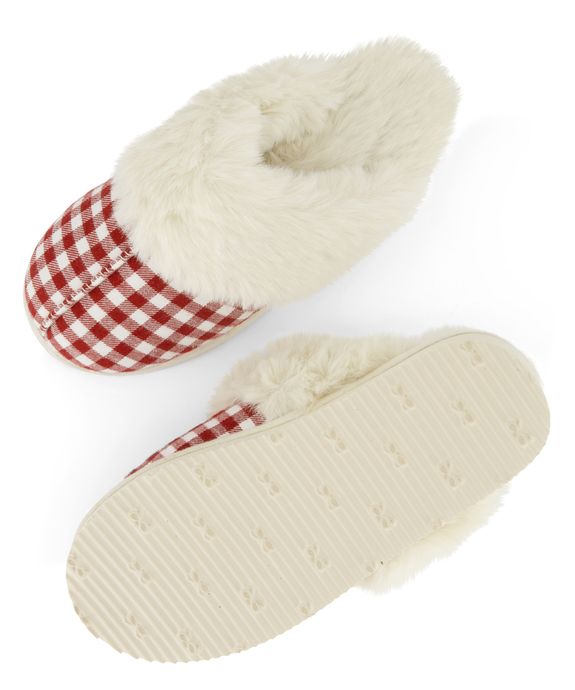 Пантолеты домашние  Reya Check Mule Slippers 300729 - фото 3