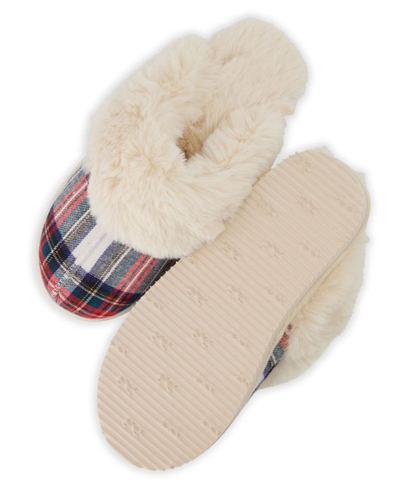 Пантолеты домашние  Reya Check Mule Slippers 300730 - фото 3