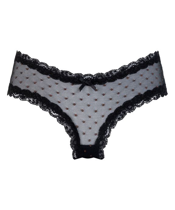 Трусы   V-Shape Brazilian Dot Lurex стандартная посадка бразилиана 301160 - фото 4