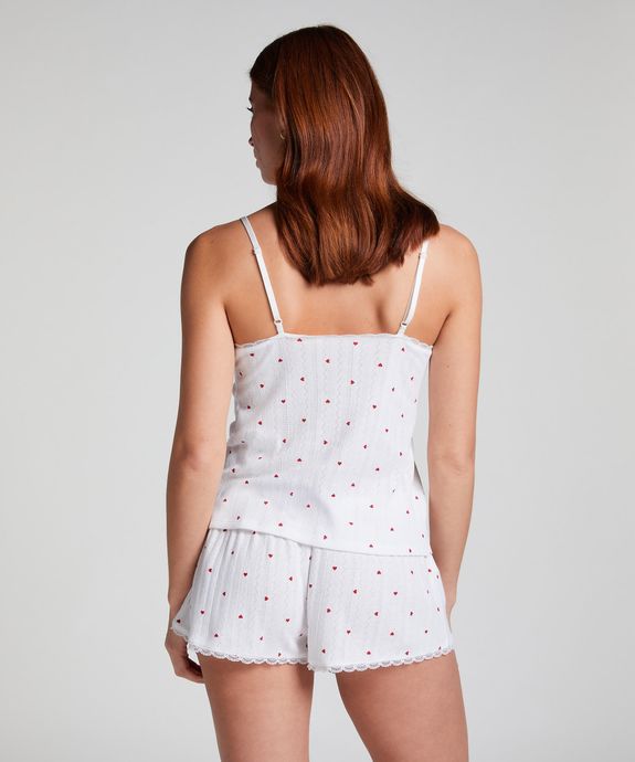 Топ   Cami Pointelle Lace Hearts 301461 - фото 4