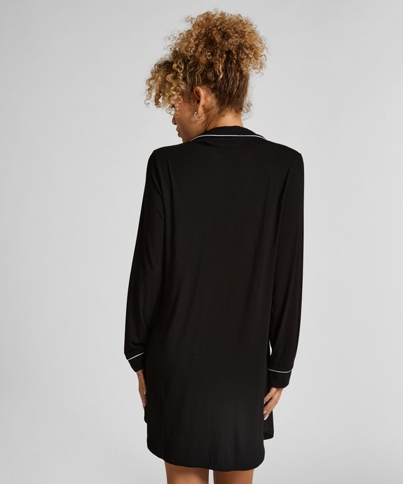 Ночная сорочка жен. трикотаж. Shirtdress LS Jersey Essential 301473
