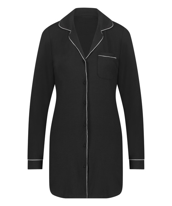 Ночная сорочка жен. трикотаж. Shirtdress LS Jersey Essential 301473