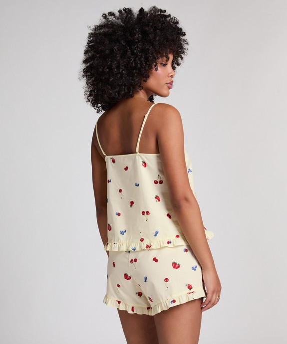 Шорты домашние жен. швейные Short Ruffle Fruit 302073 - фото 3