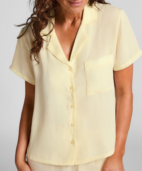 Блузка домашняя швейная Jacket SS Satin Minimal 302074