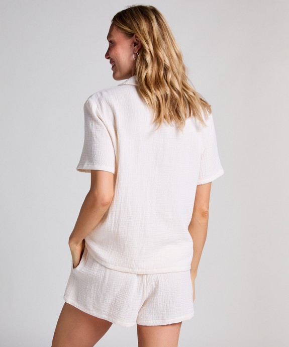 Шорты домашние жен. швейные Short Muslin 302093 - фото 3