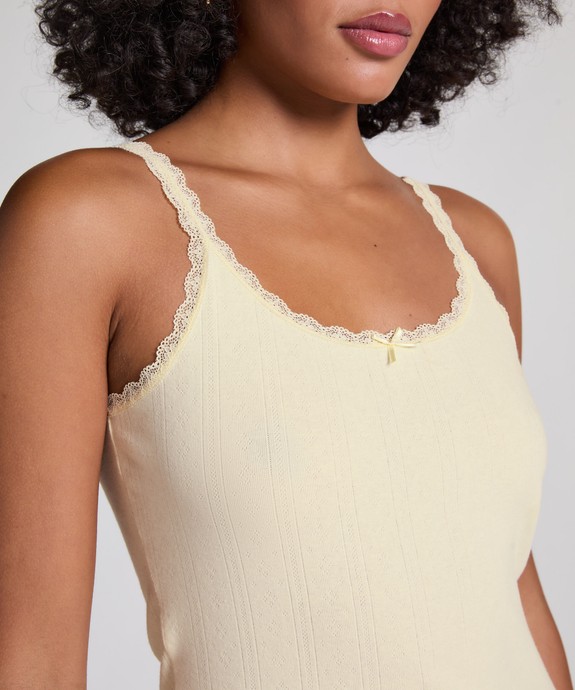 Топ   Singlet Pointelle Lace 302099 - фото 2