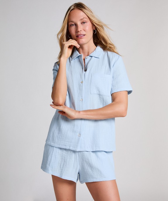 Блузка домашняя  швейная Jacket SS Muslin 302105 - фото 3