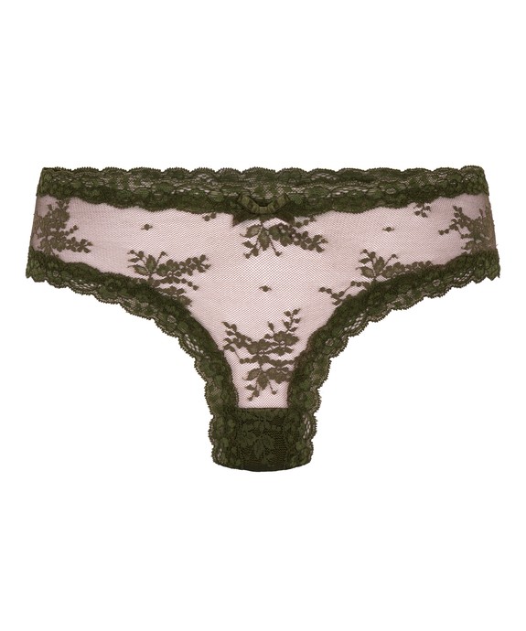 Трусы   V-Shape Brazilian Floral Mesh 302518 - фото 4