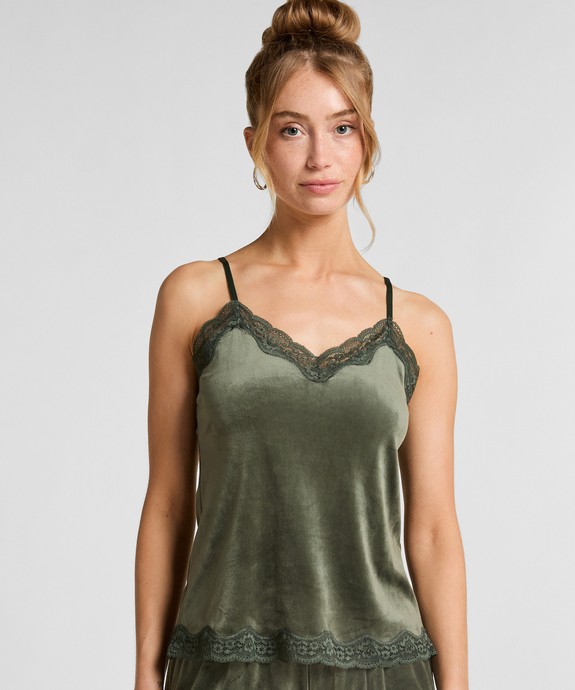 Топ  швейный Cami Velours Scallop Lace 302643