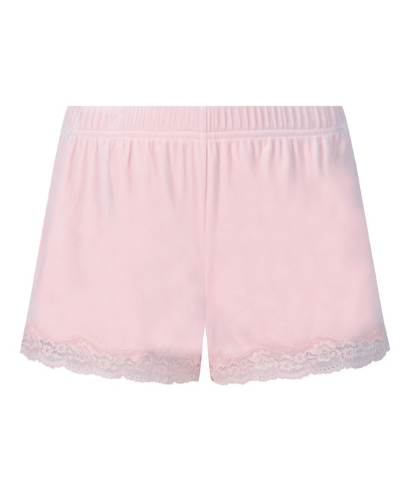 Шорты домашние   Short Velours Scallop Lace 302644 - фото 4
