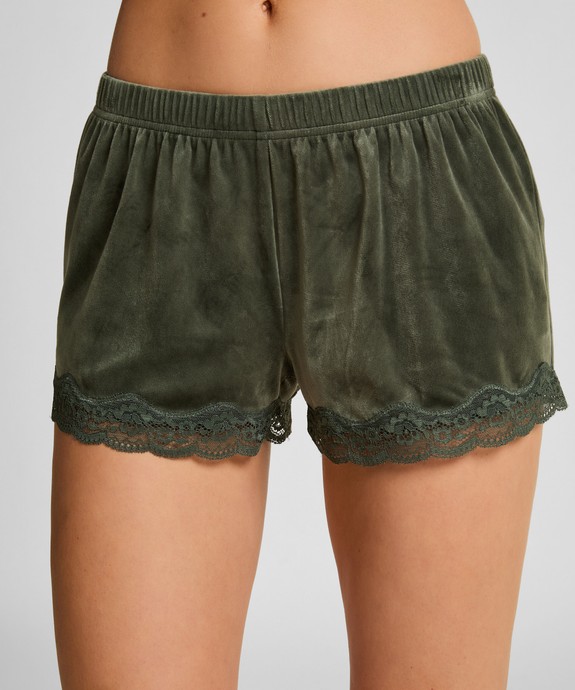 Шорты домашние   Short Velours Scallop Lace 302645 - фото 2