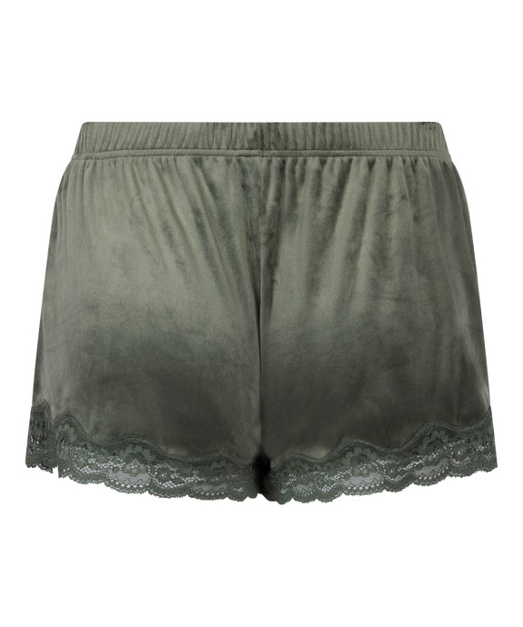 Шорты домашние   Short Velours Scallop Lace 302645 - фото 5