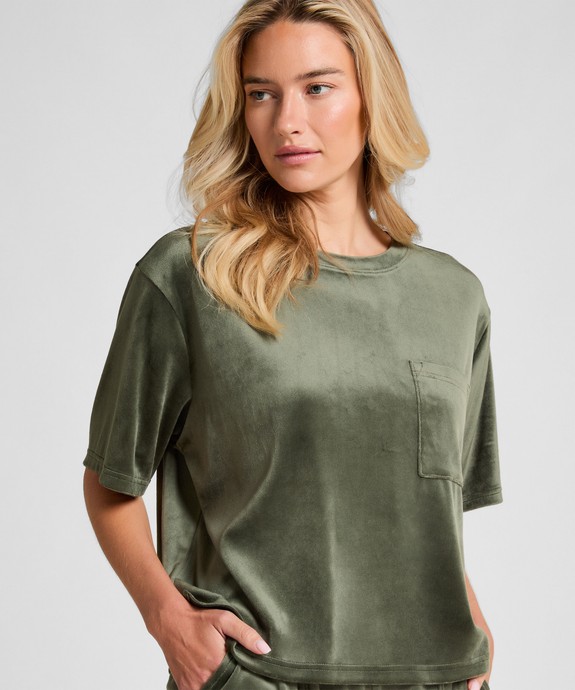 Джемпер   Top SS Velours Pocket 302646