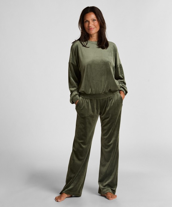 Брюки домашние   Pant Straight Leg Velours 302648