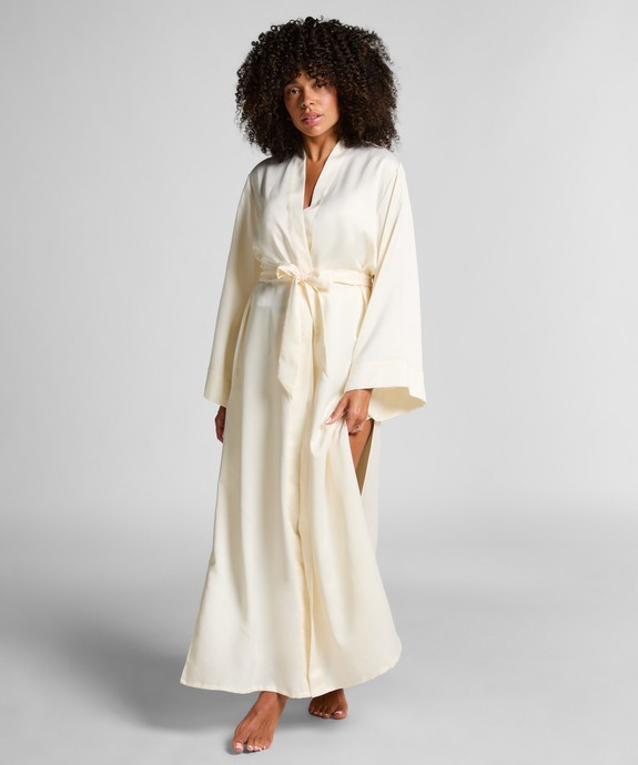 Халат жен. швейный Kimono Long Satin Floral 302687