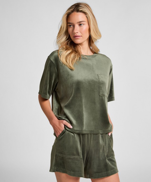 Шорты домашние   Short Velours Pocket 302693