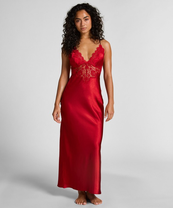 Платье домашнее  швейное Slip Dress Long Satin Mya 302696