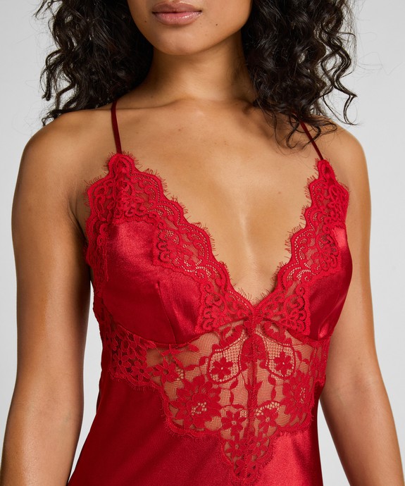 Платье домашнее  швейное Slip Dress Long Satin Mya 302696 - фото 2