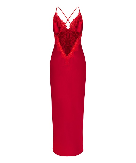 Платье домашнее  швейное Slip Dress Long Satin Mya 302696 - фото 6