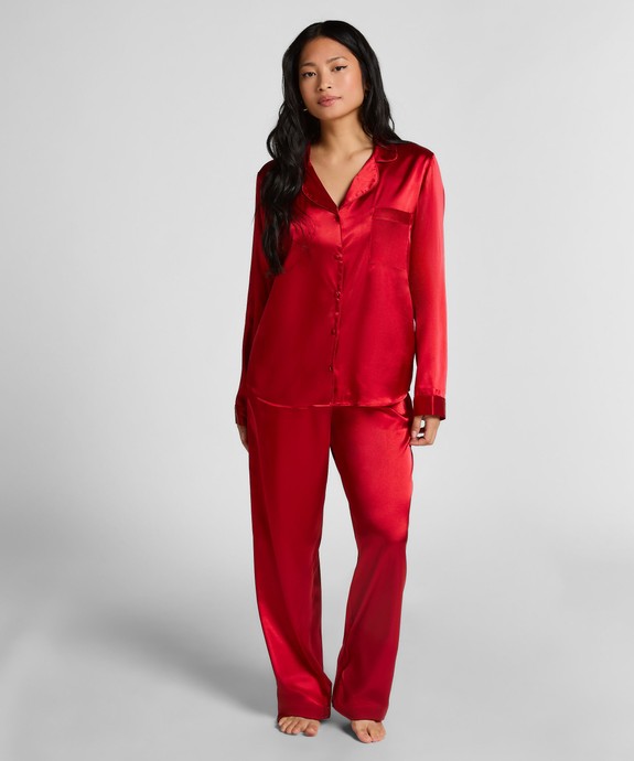 Комплект домашний  швейный (блузка, брюки) Pyjama LS Satin Minimal 302699