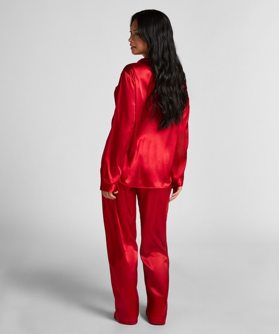 Комплект домашний  швейный (блузка, брюки) Pyjama LS Satin Minimal 302699 - фото 3