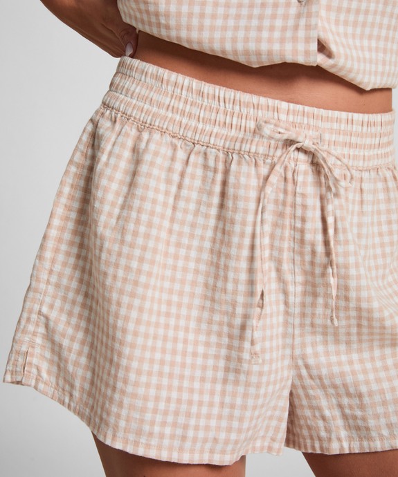 Шорты домашние  швейные Short Linen Check 302744 - фото 2