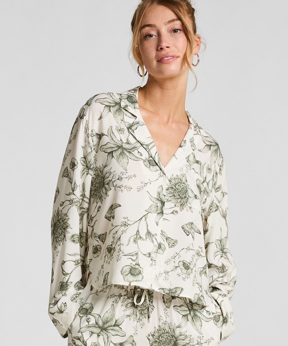 Блузка домашняя  швейная Jacket LS Storylover 302749