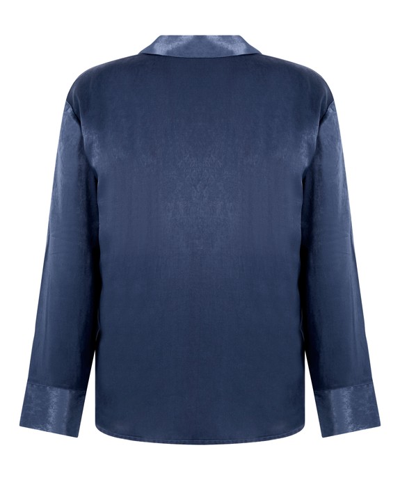 Блузка домашняя  швейная Jacket LS Satin Ayla 302767 - фото 6