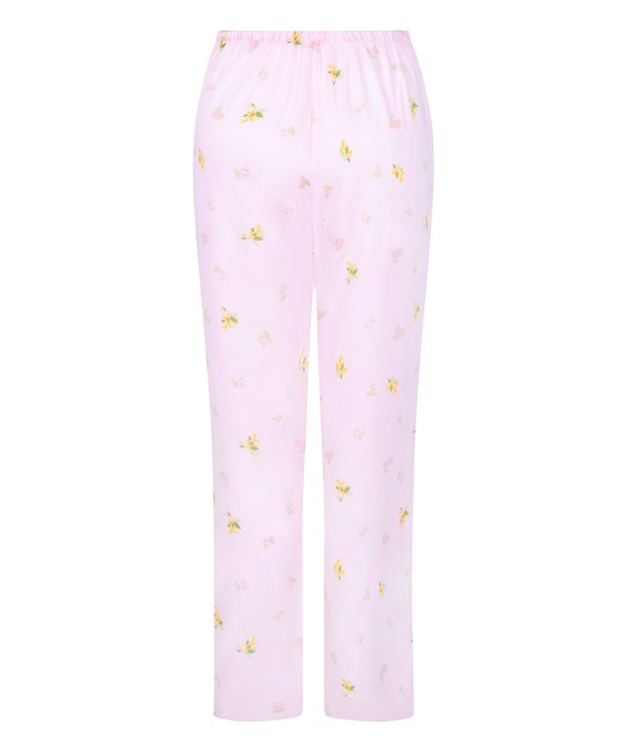 Брюки домашние  швейные Pant Vis Satin Lemon 302776 - фото 5