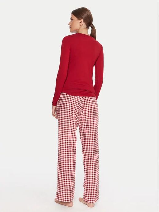 Комплект домашний (джемпер , брюки швейные) Pyjama LS Top Twill ChecK 302780