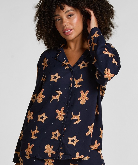 Комплект домашний  швейный (блузка, брюки) Pyjama LS Twill Ginger 302783