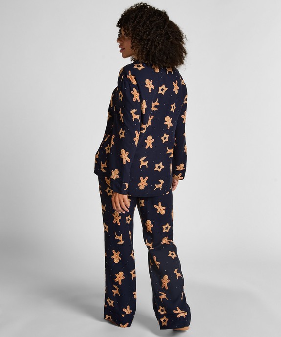 Комплект домашний  швейный (блузка, брюки) Pyjama LS Twill Ginger 302783 - фото 4