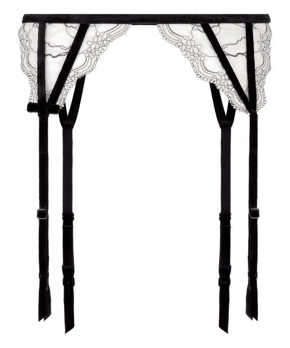 Пояс для чулок Agnes Suspender Belt 303003 - фото 5
