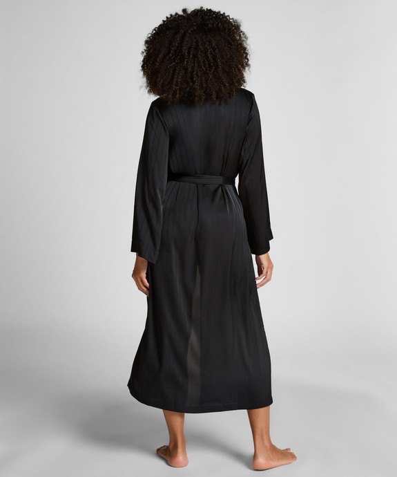 Халат  швейный Kimono Long Satin Pinstripe 303618 - фото 3