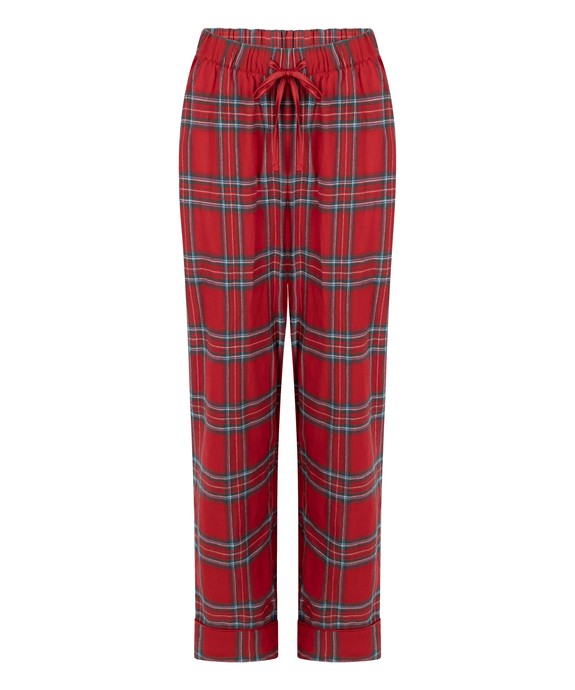 Брюки домашние  швейные Pant Flannel Straight Check 303624