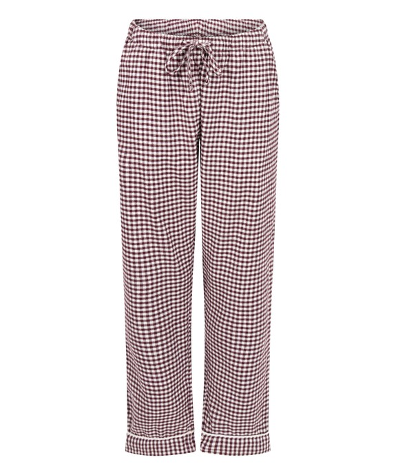 Брюки домашние  швейные Pant Flannel Check Essentials 303633 - фото 4