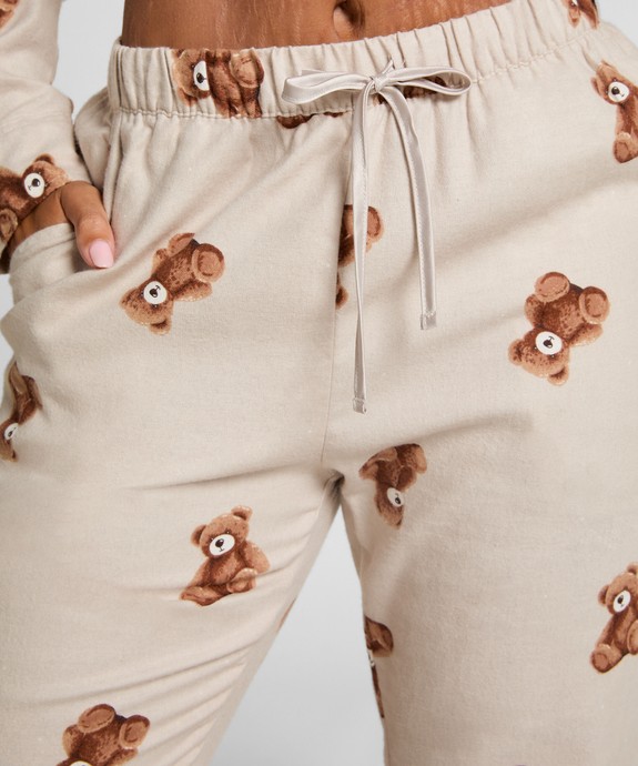 Брюки домашние  швейные Pant Flannel Straight Bear 303636 - фото 2